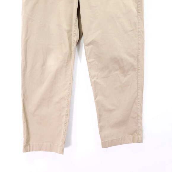 Vince Womens Dress Pants Size 8 Beige Straight Mid Rise Trousers - Picture 10 of 14